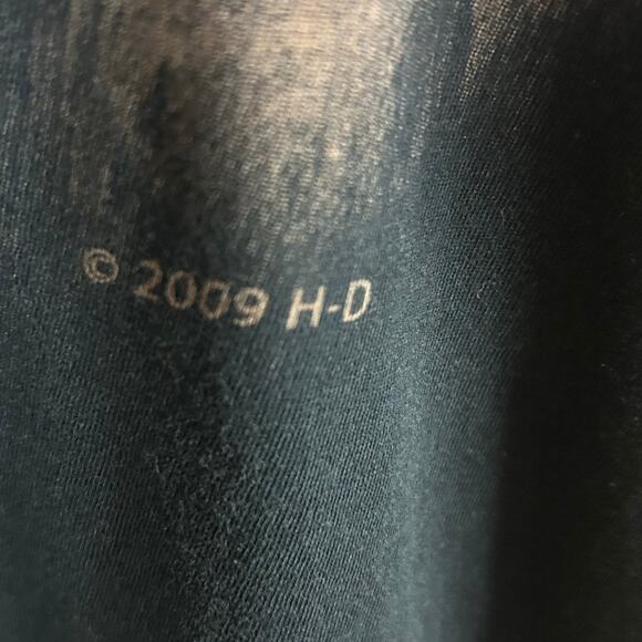 Harley-Davidson Baldwin Park California Black Tee size M - Picture 4 of 8